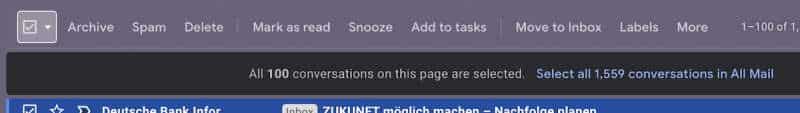 Gmail Delete All Email