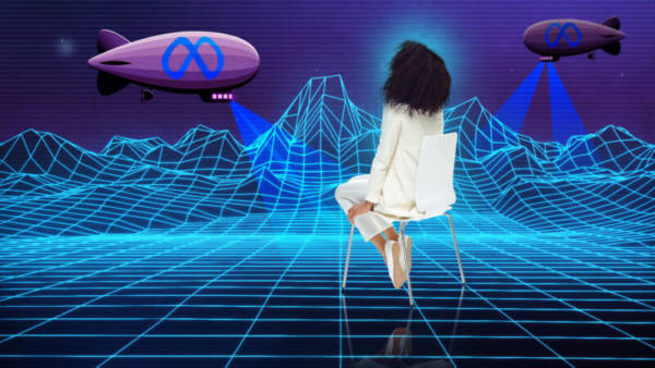 Metaverse Landscape Glow