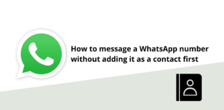 Whatsapp Number Without Saving