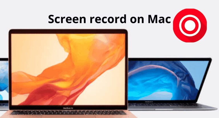 How To Screen Record On Mac