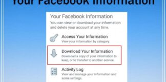 Download All Facebook Info