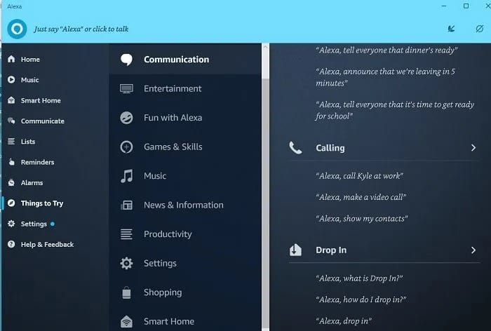 Things To Try On Alexa