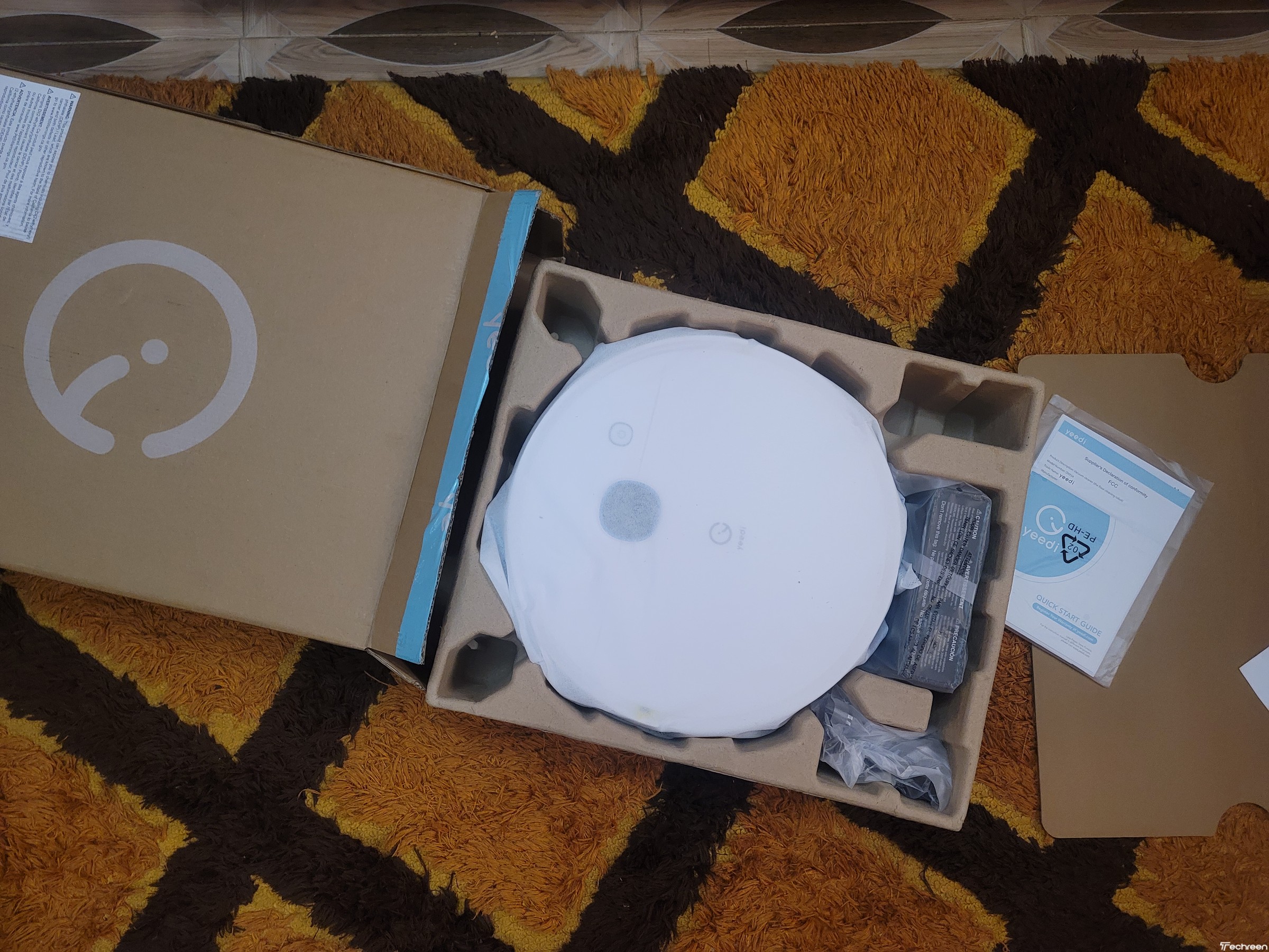 Yeedi Vac Max Unboxed