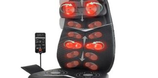 Zyllion Back And Neck Massager For Chair