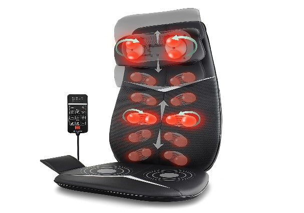 Zyllion Back And Neck Massager For Chair