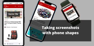 How To Take Screenshots With Phone Shape