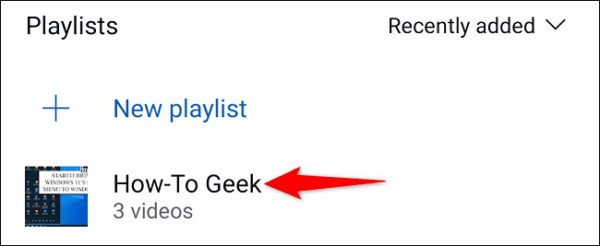 Choose The Playlist To Remove.