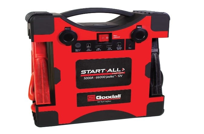 Goodall 12v 5000 Amp Start All Corded Jump Pack
