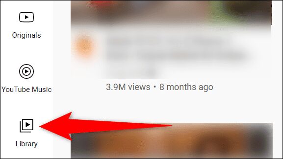 select library from the left sidebar.