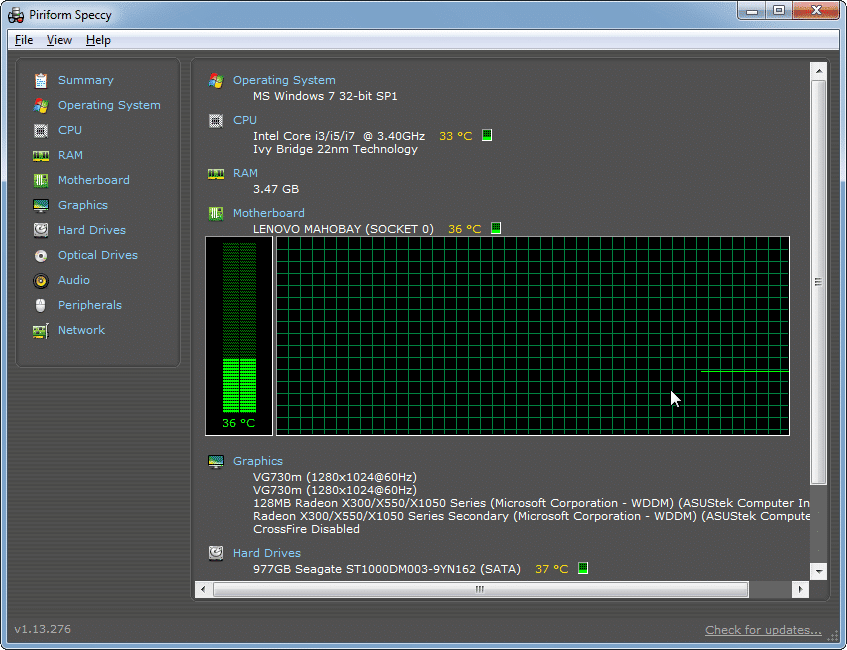 Computer Temperature