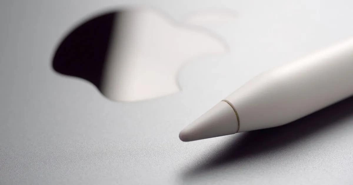 Apple Pencil And Logo