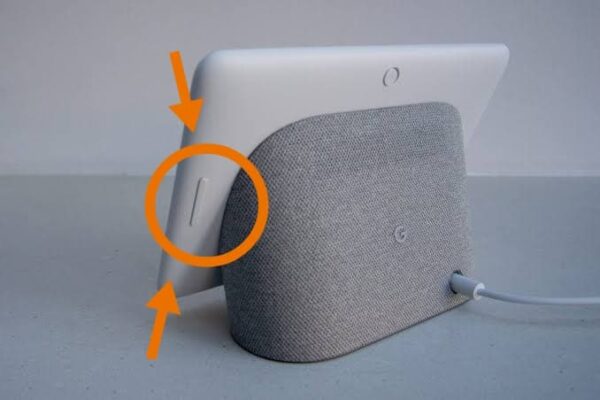 factory reset Google Nest Hub Volume Buttons