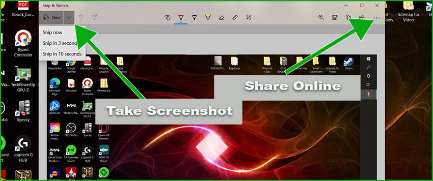 windows snipping tool