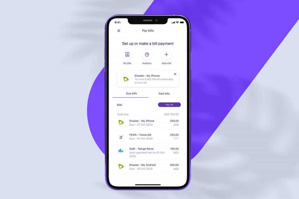 bill payment with mobile banking apps