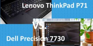dell precision 7730 vs lenovo thinkpad p71