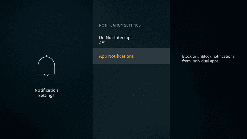 firs stick notifications