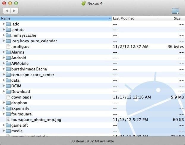 android file transfer