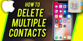 delete multiple contacts